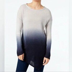 Two by Vince Camuto Blue Ombre Knit Sweater Size M